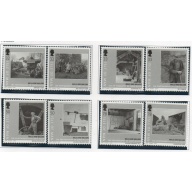 Isle of Man Sc 1303a-1306b 2009 Photos of Mills & Millers stamp set mint NH