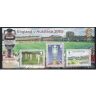 Isle of Man Sc 1325 2009 The Ashes Cricket Match stamp sheet mint NH