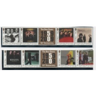 Isle of Man Sc 1326-1327 2009 Bee Gees Anniversary stamp set mint NH