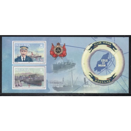 Isle of Man Sc 1340 2009 Sinking of Ellan Vannin stamp sheet mint NH