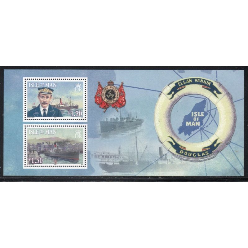 Isle of Man Sc 1340 2009 Sinking of Ellan Vannin stamp sheet mint NH