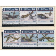 Isle of Man Sc 1366-1367 2010 Battle of Britain Anniversary stamp set mint NH