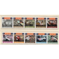 Isle of Man Sc 1423-1424 2011 Greatest TT Motorcycle Races stamp set mint NH