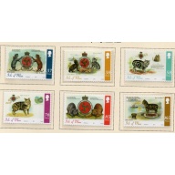 Isle of Man Sc 1442-1447 2011 Manx Cats on Postcards stamp set mint NH