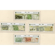 Isle of Man Sc 1448-1451 2011 Internment Camp stamp set mint NH