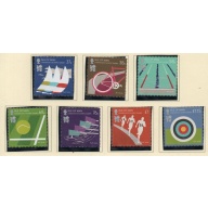 Isle of Man Sc 1471-1477 2012 London Olympics stamp set mint NH