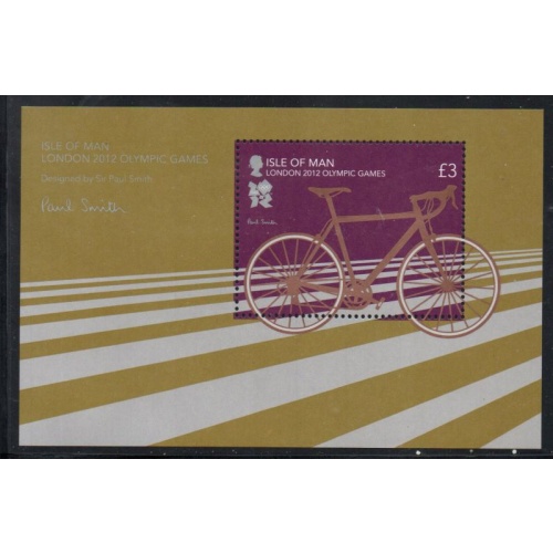 Isle of Man Sc 1478 2012 London Olympics stamp sheet mint NH