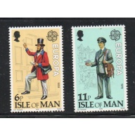 Isle of Man Sc 152-3 1979 Europa stamp set mint NH
