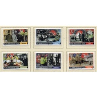Isle of Man Sc 1549-1554 2013 Constabulary Anniversary stamp set mint NH