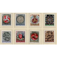 Isle of Man Sc 1556-1563 2013 Manx Triskelion stamp set mint NH