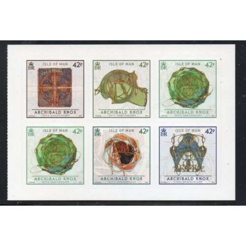 Isle of Man Sc 1641-1645 2014 Manuscript Illustrations self adhesive stamp set mint NH