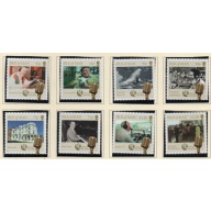 Isle of Man Sc 1672-1679 2014 Manx Radio Anniversary stamp set mint NH
