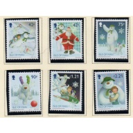 Isle of Man Sc 1681-1686 2014 Christmas stamp set mint NH