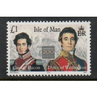 Isle of Man Sc 1712 2015 Napoleon's 100 Days Campaign stamp mint NH
