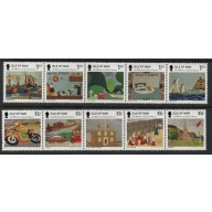 Isle of Man Sc 1713-1714 2015 Tynwald Tapestry stamp set mint NH
