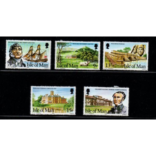 Isle of Man Sc 177-81 1980 Kermode Family stamp set mint NH