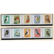 Isle of Man Sc 1782-1783 2016 Birds stamp set mint NH