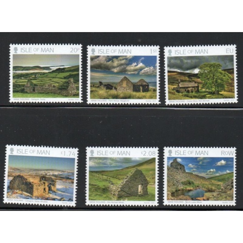 Isle of Man Sc 1906-1911 2018  Tholtans  stamp set mint NH