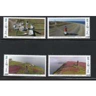 Isle of Man Sc 1982-1985  2018 Lighthouses  stamp set mint NH