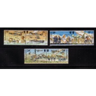 Isle of Man Sc  426-31 1990 50th Anniversary Battle of Britain stamp set mint NH