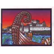Isle of Man Sc 775 1998 Viking Longships stamp sheet mint NH