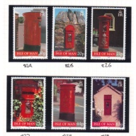 Isle of Man Sc 810-815 1999  Post Boxes Anniversary stamp set mint NH