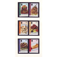 Isle of Man Sc 918-923 2001 Europa, Gourmet Food, stamp set mint NH