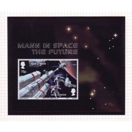 Isle of Man Sc 985 2003 Space Exploration stamp sheet mint NH