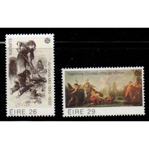 Ireland Sc 519-20 1982 Europa stamp set mint NH