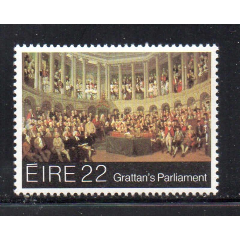 Ireland Sc 533 1982  Grattan&#039;s Parliament stamp mint NH