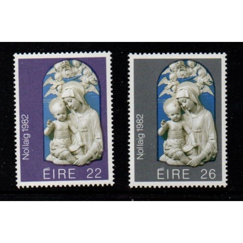 Ireland Sc 535-6 1982  Christmas stamp set mint NH