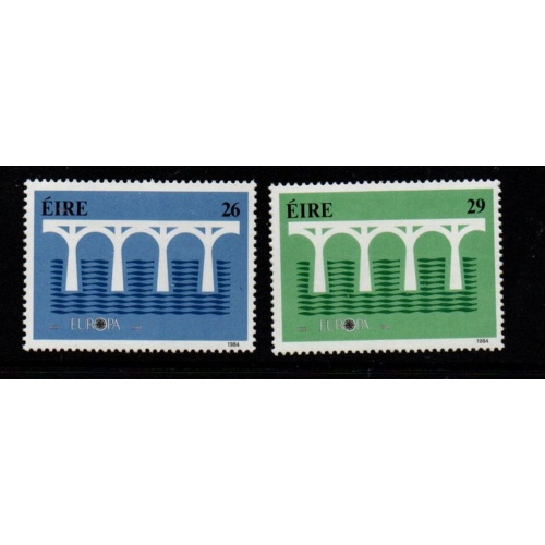 Ireland Sc 592-93 1984 Europa stamp set mint NH