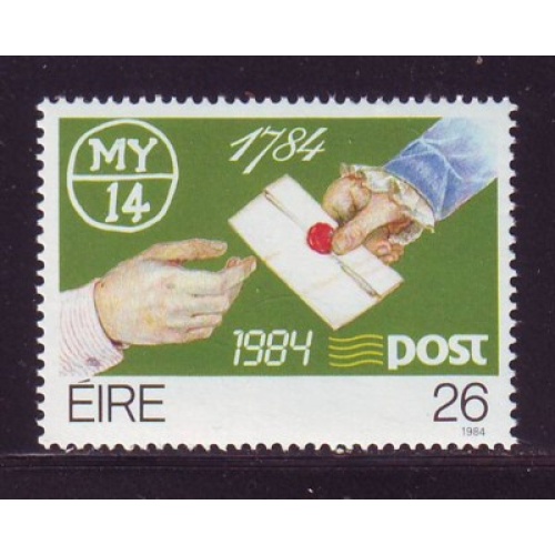Ireland Sc 602 1984 200th Anniversary Post Office stamp mint NH
