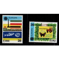 Ireland Sc 658-59 1986 Europa stamp set mint NH