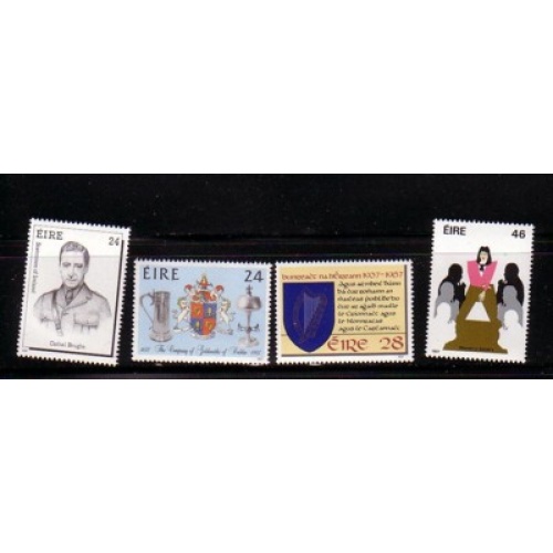Ireland Sc 699-02 1987 Anniversaries stamp set mint NH