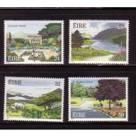 Ireland Sc 740-43 1989 Parks & Gardens stamp set mint NH