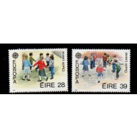 Ireland Sc 744-745 1989 Europa stamp set mint NH