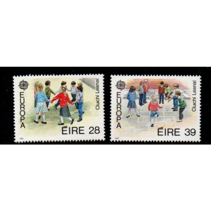 Ireland Sc 744-745 1989 Europa stamp set mint NH