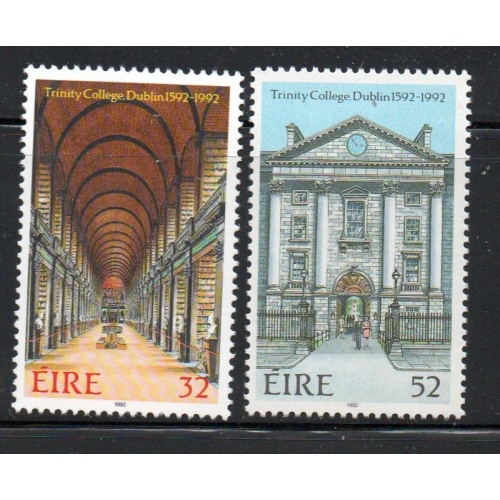 Ireland Sc 872-873 1992 Trinity College stamp set mint NH