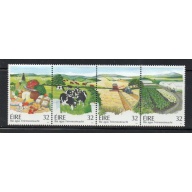 Ireland Sc 877-880 1992 Food & Farming stamp set mint NH