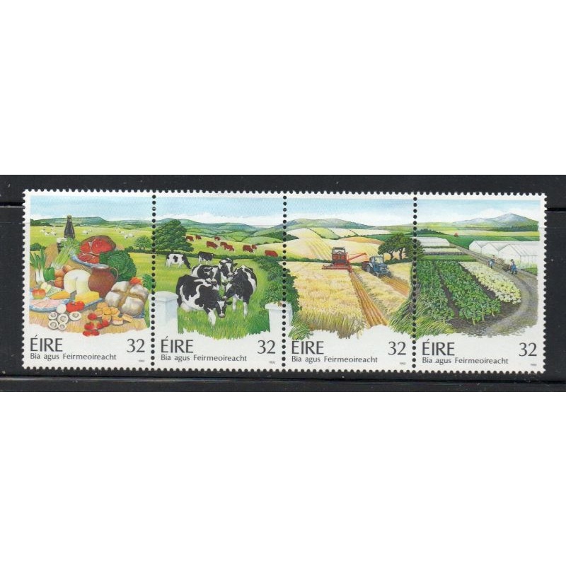 Ireland Sc 877-880 1992 Food & Farming stamp set mint NH