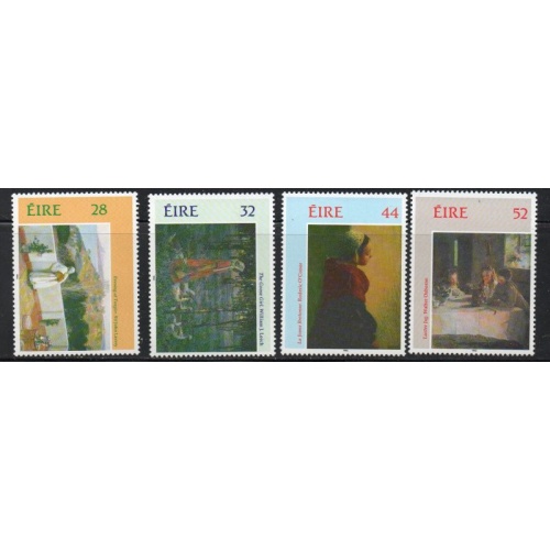 Ireland Sc 887-890 1993 Paintings stamp set mint NH