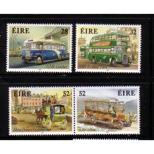 Ireland Sc 905-908  1993 Irish Buses  stamp set mint NH