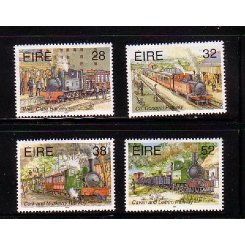 Ireland Sc 956-959 1995 Narrow Guage Railways stamp set mint NH