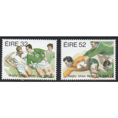 Ireland Sc 964-965 1995 Rugby World Cup stamp set mint NH