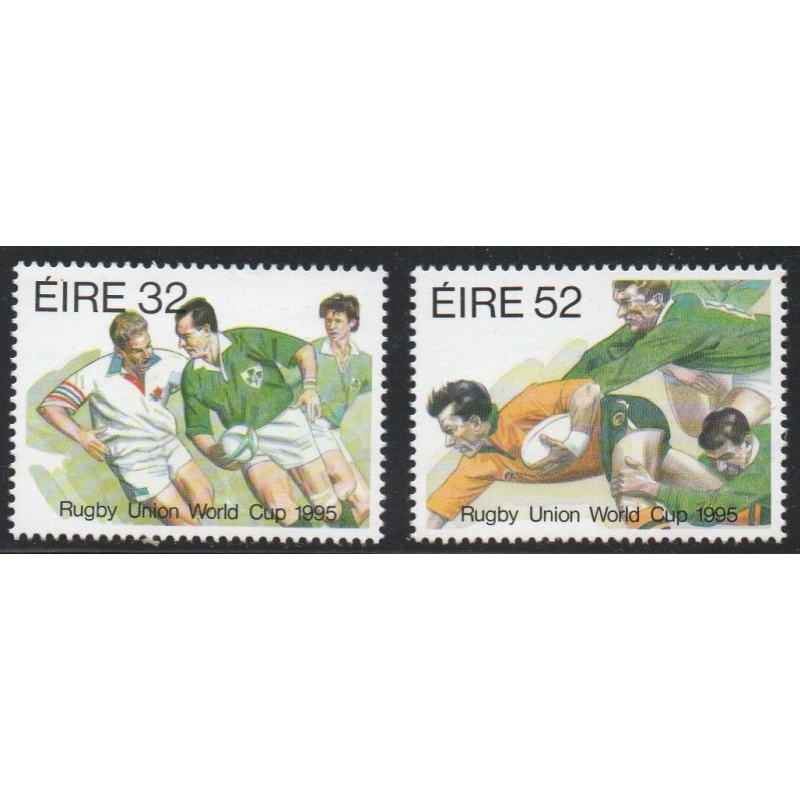 Ireland Sc 964-965 1995 Rugby World Cup stamp set mint NH