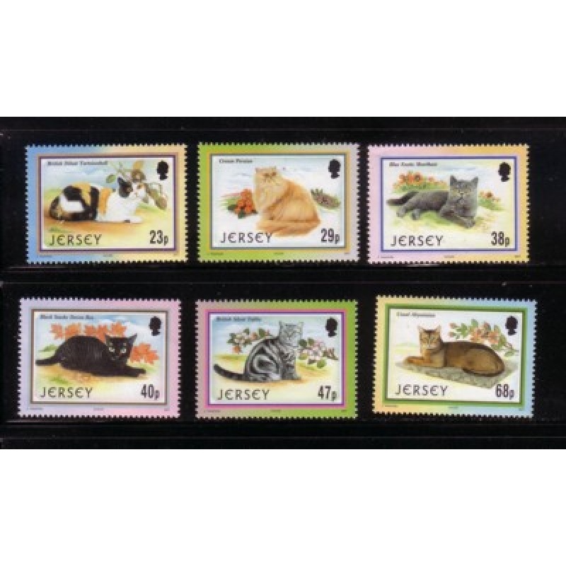 Jersey Sc 1049-1054  2002  Insects stamp set  mint NH