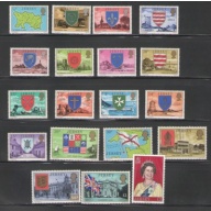 Jersey Sc 137-55 1976-77 long  stamp set mint NH