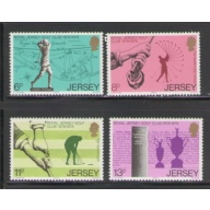 Jersey Sc  183-86 1978 Royal Jersey Golf Club stamp set mint NH