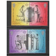 Jersey Sc  202-05 1979 Europa stamp set mint NH